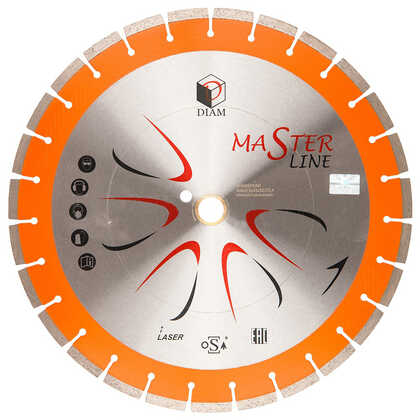 Алмазный диск DIAM Master Line 400x3.0x10x32-25.4 универсал