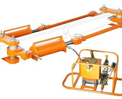 Устройство натяжное гидравлическое УНГ75В с гидронасосом ручным ГР1