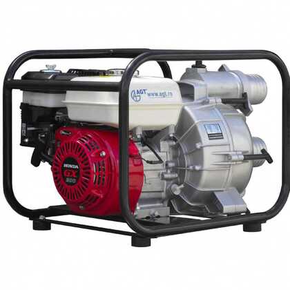 Мотопомпа бензиновая для грязной воды AGT WPT 30 HX