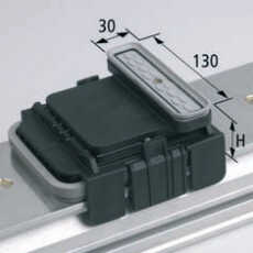 Блочная присоска VCBL-K1 130x30