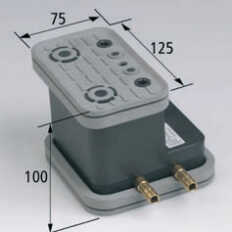 Блочная присоска VCBL-G 125x75